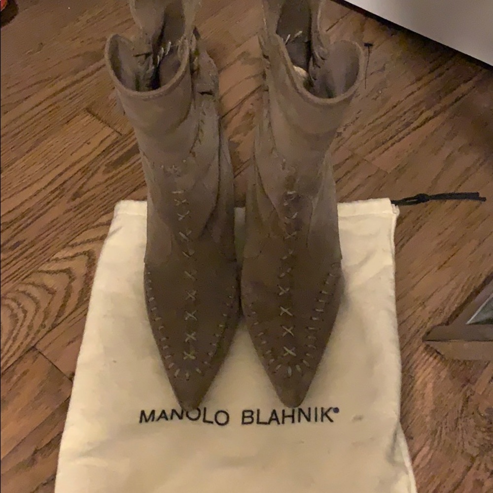 Manila Blahnik Booties